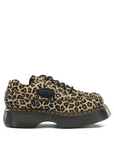 Dr. Martens Lace-up Shoes In Animal Print