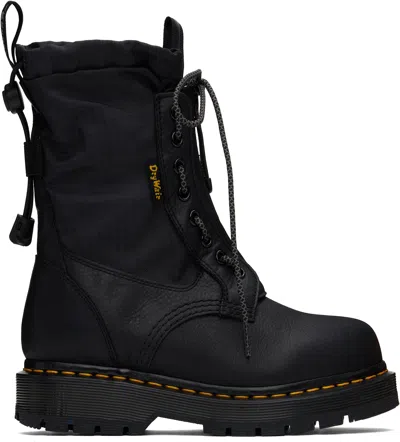 Dr. Martens' Laced Boots In Black