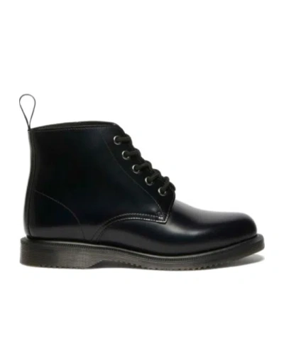 Dr. Martens' Laced Boots In Black