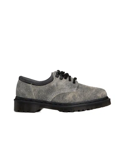 Dr. Martens' Laced Derby Shoes In Black