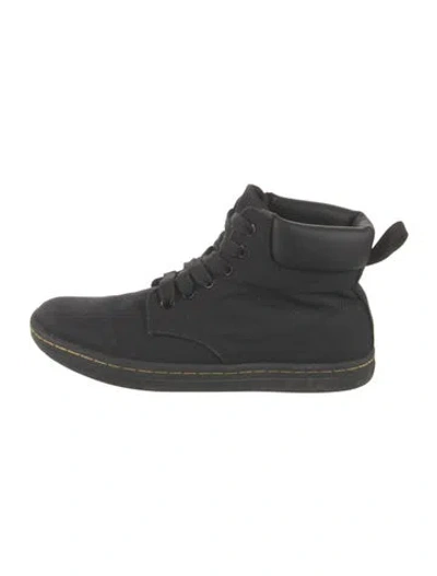 Pre-owned Dr. Martens Lace-up Boots In Black