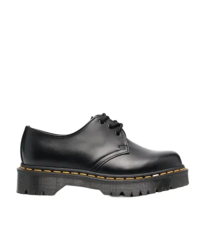 Dr. Martens Lacing Loafers In Black