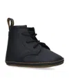 Dr. Martens' Leather 1460 Crib Mason Booties In Black
