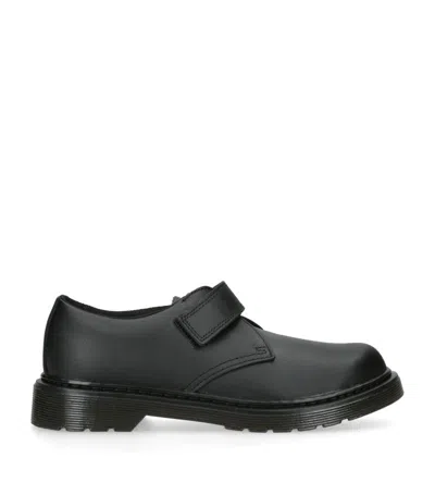 Dr. Martens' Kids' Leather 1461 Kamron School Shoes In Black