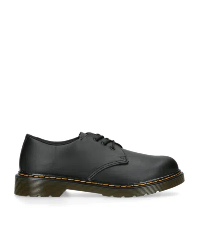 Dr. Martens' Kids' Leather 1461 Oxford Shoes In Black