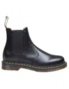 Dr. Martens' 2976 Slip Resistant Leather Chelsea Boots In Black