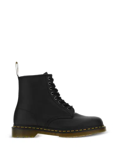 Dr. Martens 1460 Nappa Leather Lace Up Boots In Black