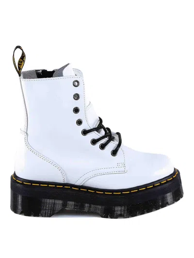 DR. MARTENS' LEATHER ANKLE BOOTS