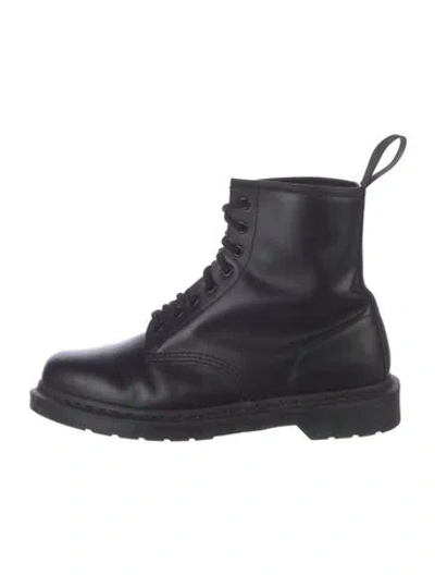 Pre-owned Dr. Martens Leather Boots In Black
