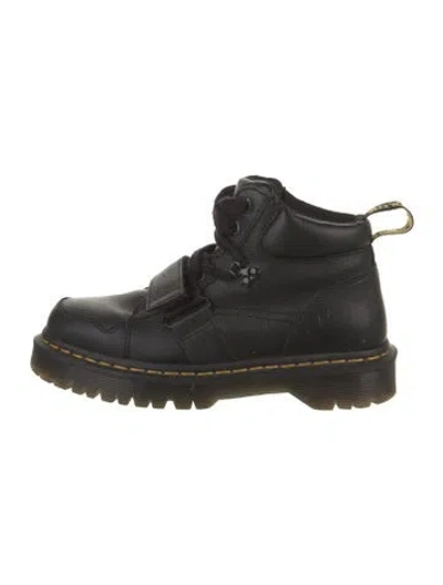 Pre-owned Dr. Martens Leather Boots In Black