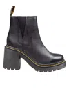 Dr. Martens Leather Chelsea Boots In Black