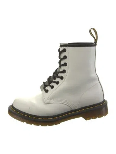 Pre-owned Dr. Martens Leather Combat Boots In Multi