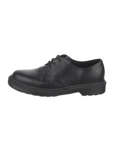 Pre-owned Dr. Martens Leather Derby Shoes In Black