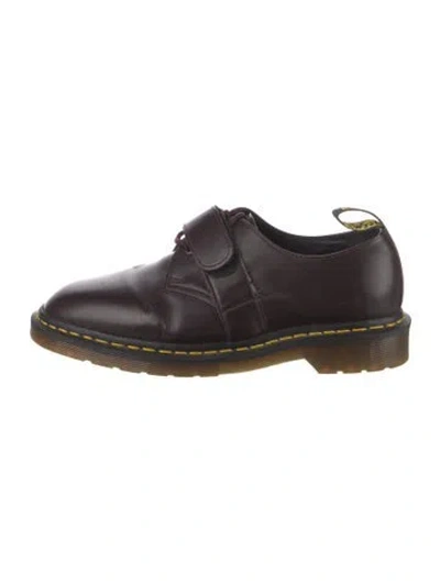 Pre-owned Dr. Martens Leather Derby Shoes In Brown