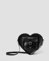 Dr. Martens' Heart Leder Bag In Schwarz