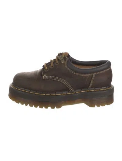 Pre-owned Dr. Martens Leather Hiking Boots In Brown