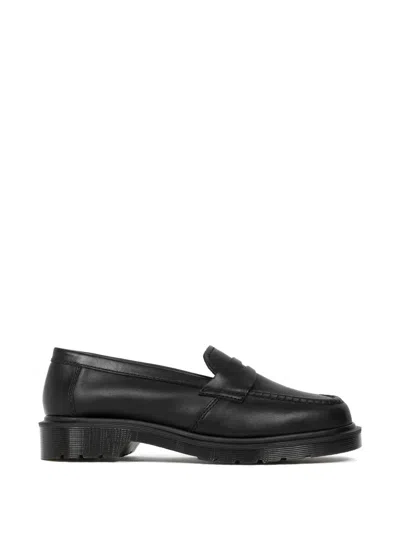 Dr. Martens Leather Loafers In Black