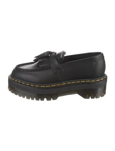 Pre-owned Dr. Martens Leather Loafers In Black