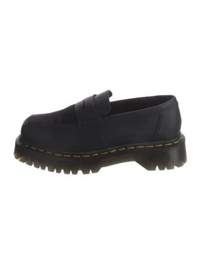 Pre-owned Dr. Martens Leather Loafers In Black