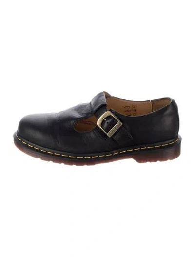 Pre-owned Dr. Martens Leather Loafers In Black