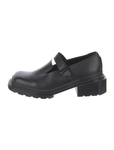 Pre-owned Dr. Martens Leather Loafers In Black