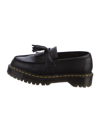 Pre-owned Dr. Martens Leather Loafers In Black
