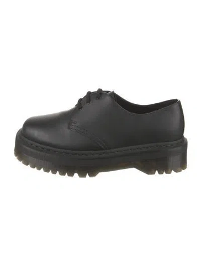 Pre-owned Dr. Martens Leather Loafers In Black
