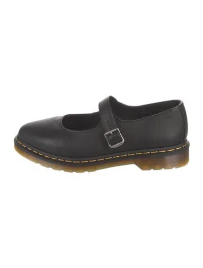 Pre-owned Dr. Martens Leather Loafers In Black