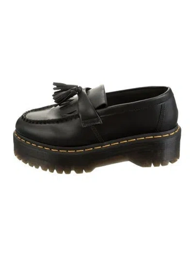 Pre-owned Dr. Martens Leather Loafers In Black
