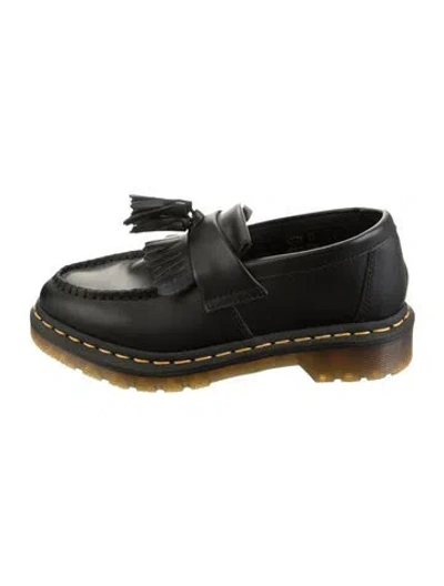 Pre-owned Dr. Martens Leather Loafers In Black