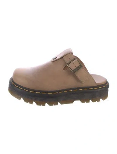 Pre-owned Dr. Martens Leather Loafers In Brown