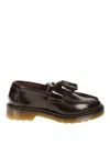Dr. Martens Leather Loafers In Red