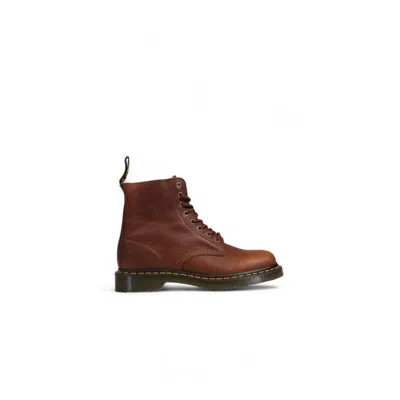 Dr. Martens 1460 Pascal Ambassador Leather Lace Up Boots In Cashew Ambassador
