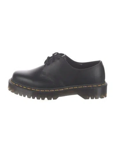 Pre-owned Dr. Martens Leather Oxfords In Black