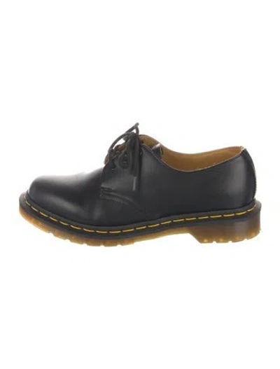 Pre-owned Dr. Martens Leather Oxfords In Black