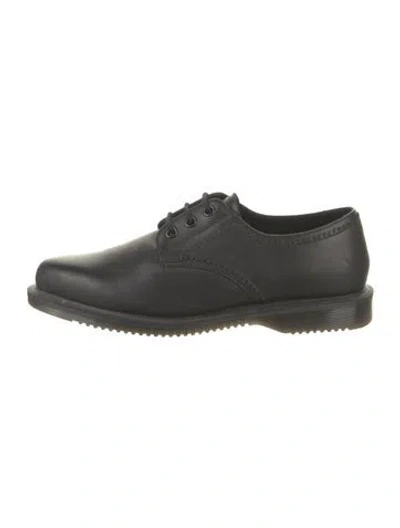 Pre-owned Dr. Martens Leather Oxfords In Black
