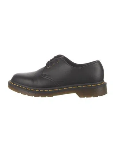 Pre-owned Dr. Martens Leather Oxfords In Black