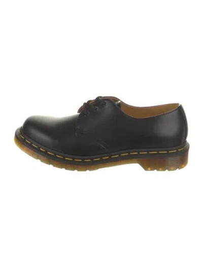 Pre-owned Dr. Martens Leather Oxfords In Black