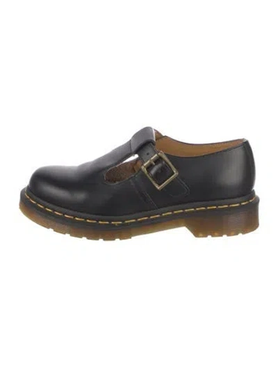 Pre-owned Dr. Martens Leather Oxfords In Black