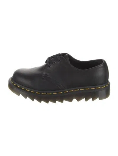 Pre-owned Dr. Martens Leather Oxfords In Black