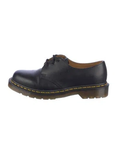 Pre-owned Dr. Martens Leather Oxfords In Black