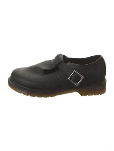 Pre-owned Dr. Martens Leather Oxfords In Black