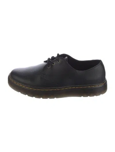 Pre-owned Dr. Martens Leather Oxfords In Black