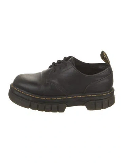 Pre-owned Dr. Martens Leather Oxfords In Black