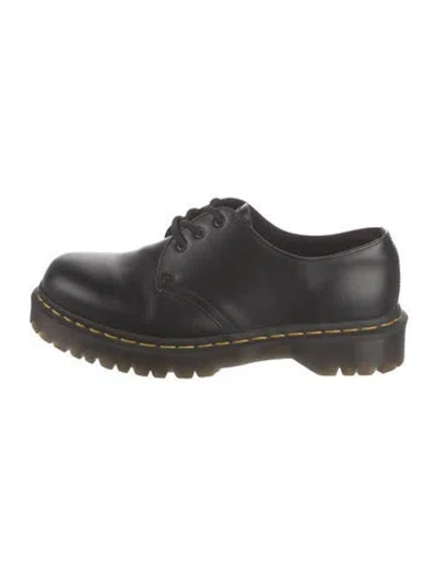 Pre-owned Dr. Martens Leather Oxfords In Black