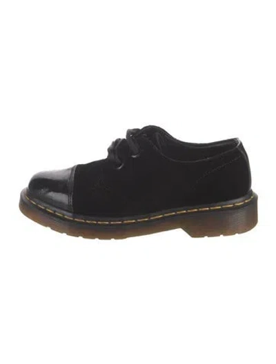 Pre-owned Dr. Martens Leather Oxfords In Black