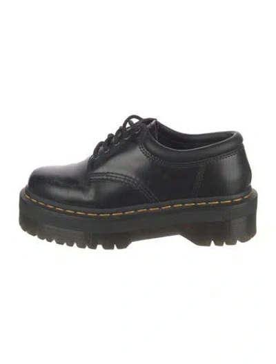 Pre-owned Dr. Martens Leather Oxfords In Black