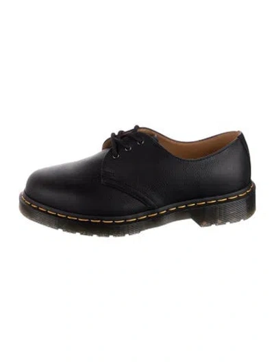 Pre-owned Dr. Martens Leather Oxfords In Black
