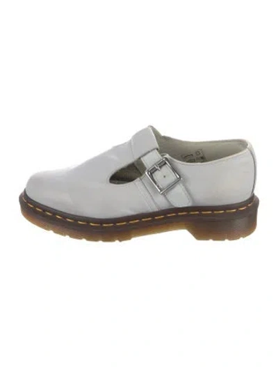 Pre-owned Dr. Martens Leather Oxfords In White