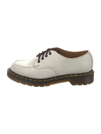 Pre-owned Dr. Martens Leather Oxfords In White